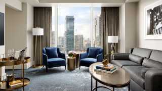 The Ritz-Carlton Hotel Toronto | Suit overlooking downtown Toronto