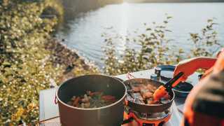Gears of Travel, Canadian adventure | Outdoor camp cooking near lake