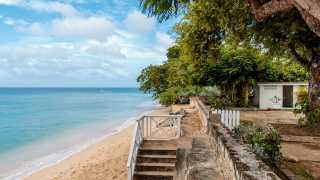 Best restaurants in Barbados: A deserted beach