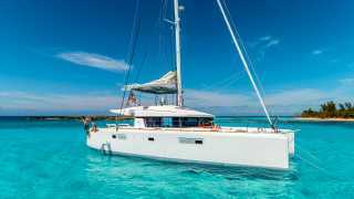 A yacht in St Vincent & the Grenadines
