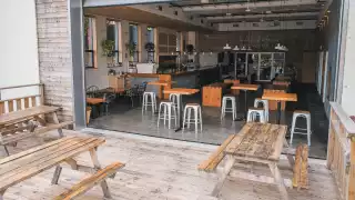 St. John's, Newfoundland and Labrador | The patio at Bannerman Brewing Co.
