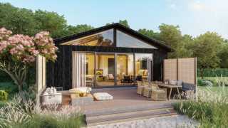 Ontario's coolest cabins to rent | Outside a cabin at Wander resort in Prince Edward County, Ontario