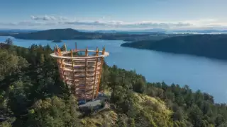 The Malahat Skywalk in Vancouver