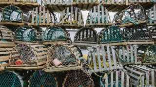 A Rising Tide, cookbook and stories from Canada's Atlantic Coast | Lobster and crab traps