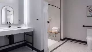 The Clift Royal Sonesta Hotel, San Fransisco | Junior Suite King Bath