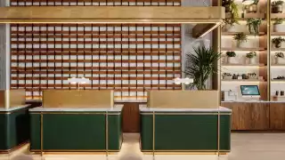New York City | The check-in desk at Arlo Midtown