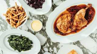 The Royal Hotel in Picton | Roasted half-chicken with sides