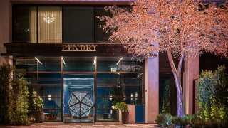The Pendry Hotel | The metal tree and exterior at The Pendry West Hollywood