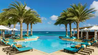 Infinity pool at Zemi Beach House in Anguilla