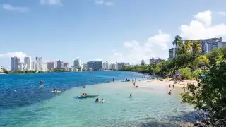 A beach in Puerto Rico
