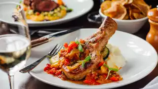 North Carolina | A juicy lamb at Postero in Hendersonville, North Carolina