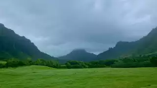 Jurassic valley at Kualoa Ranch Jurassic valley at Kualoa Ranch