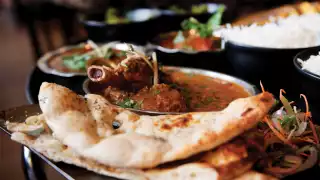 Balti, a spicy dish that was invented in Birmingham in  the 1970s