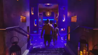 Quebec spa | A couple walking into the Kalla experience at Nordik Spa-Nature