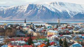 International Experience Canada | A landscape photo of the colourful houses in Iceland