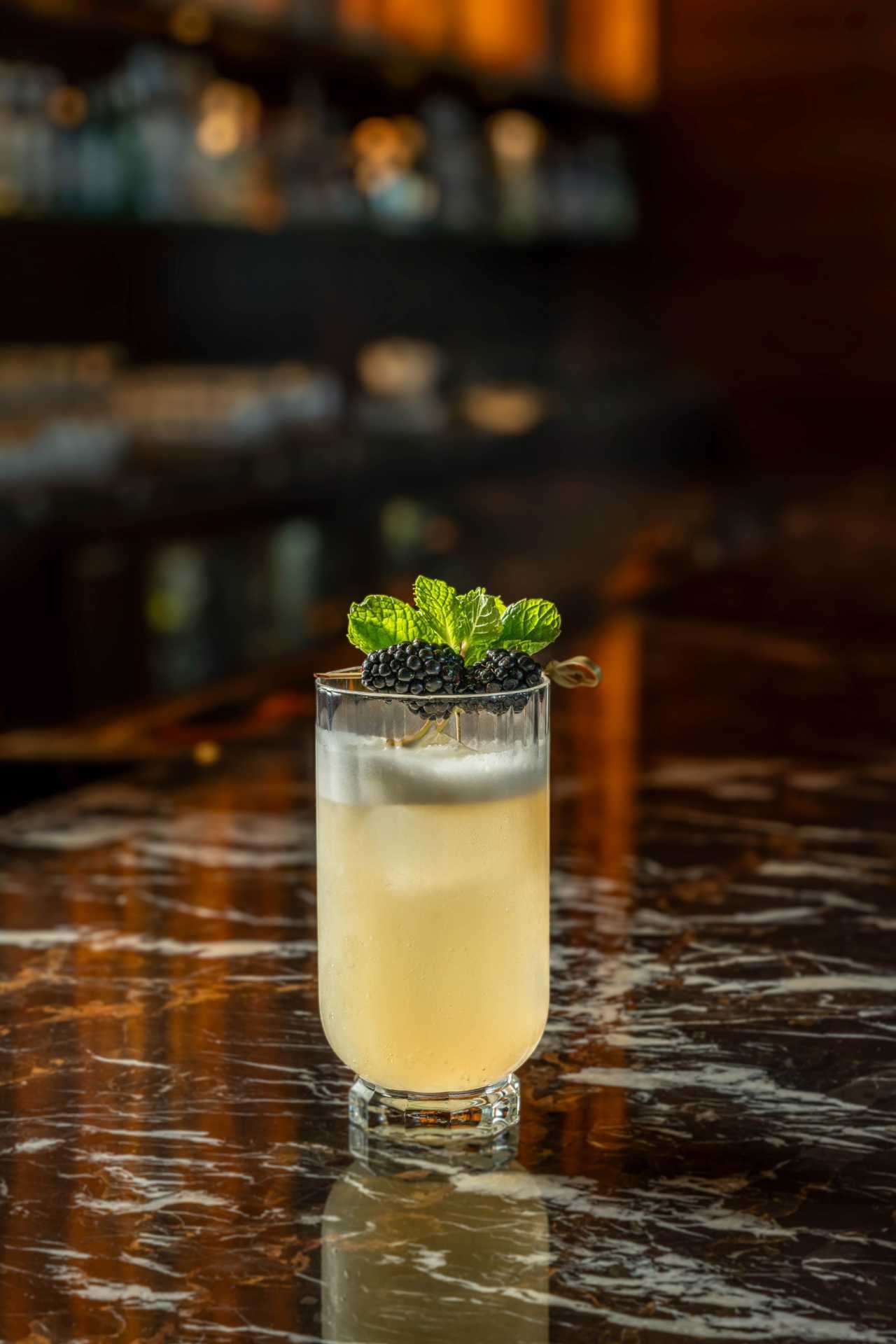 Los Cabos | A cocktail at Cocina de Autor, inside the Grand Velas Resorts, which has one Michelin star