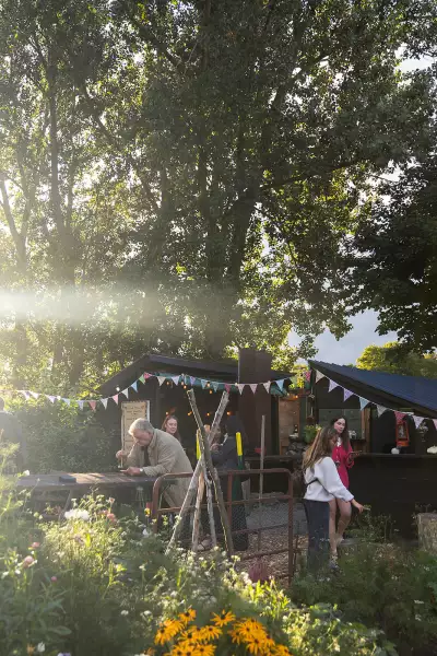 Grey County | The sun shines outside on the farm at Down Home in Grey County