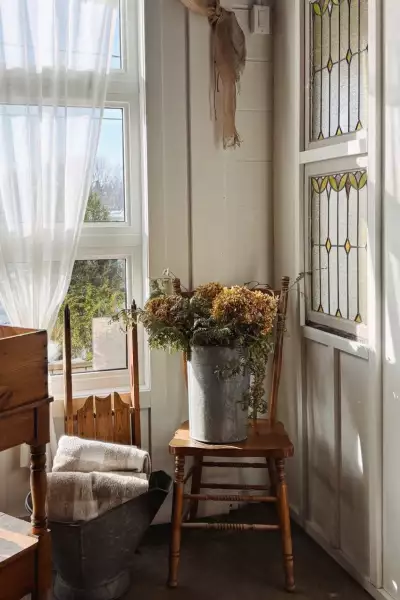 Grey County | Inside the dining room at Marilynne Restaurant in Markdale