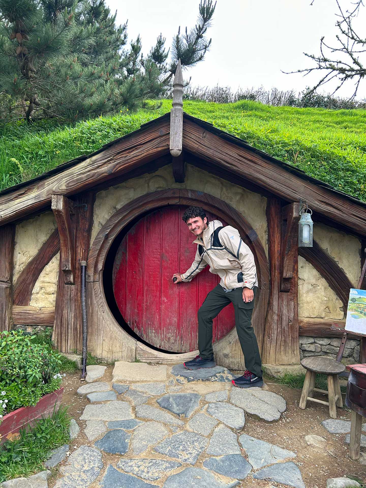 Hunter at Hobbiton