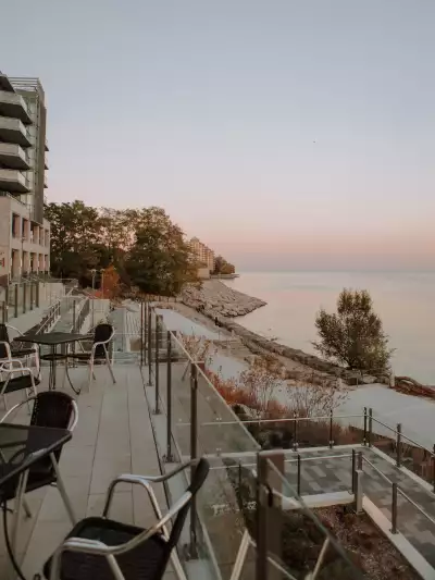 at Isabelle's Restaurant inside The Pearle Hotel & Spa in Burlington, Ontario