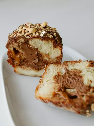 Campbell River | A chocolate pastry at Freya