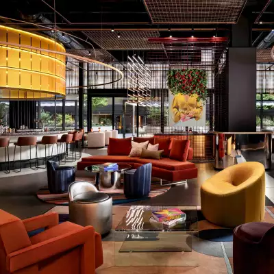 The lobby at W Hotel Toronto