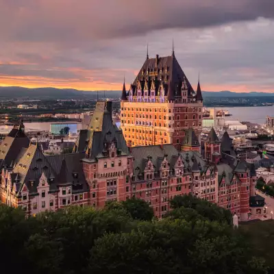 The Fairmont Le Chateau Frontenac in Quebec City