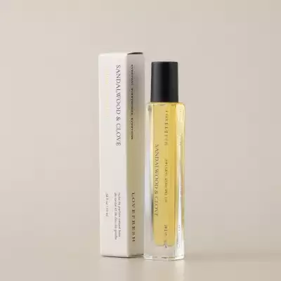 Travel gifts | Lovefresh All Natural Perfume Oil - Sandalwood & Clove