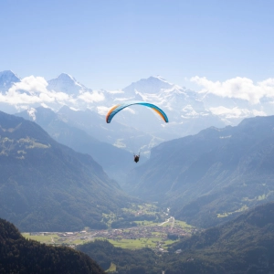Switzerland travel | Paragliding in Interlaken, Switzerland