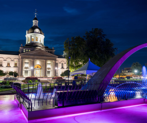 The best things to do in Kingston, Ontario | The lakeside city hall at night