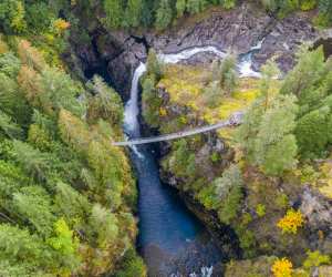 Elk Falls Provincial Park in Campbell River