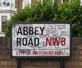 The Beatles' Abbey Road crossing gets a repaint