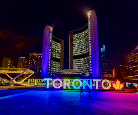 Best Things to do in Toronto this March | Skating at Nathan Phillips Square