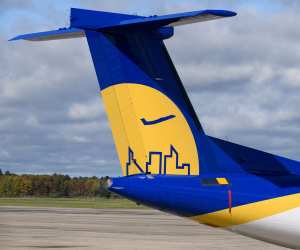 Connect Airlines | The tail of a Connect Airlines plane