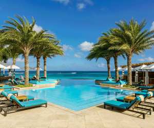 Infinity pool at Zemi Beach House in Anguilla