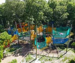 The web of nets at Uplå in Stouffville, Ontario