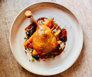 Ravine Winery | Duck confit at Ravine Vineyard Estate Winery's farm bistro