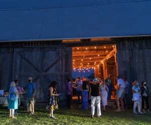 Prince Edward County | A Biglake Arts Festival event in a barn in Prince Edward County