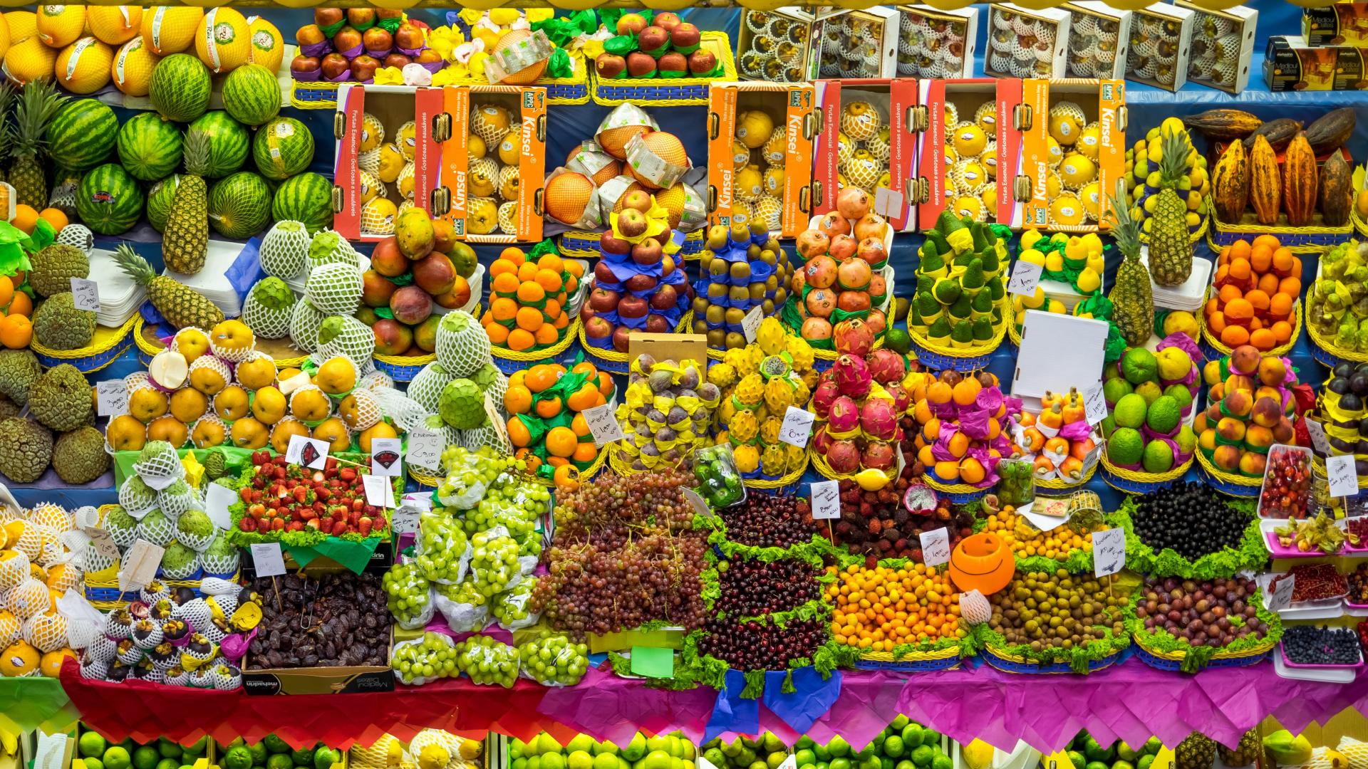 Fruit market Sao Paulo Fruit market Sao Paulo