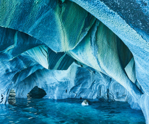 Marble Caves, Patagonia, Chile