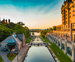 The best things to do in Ottawa | Sunset over the canal locks