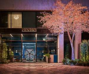 The Pendry Hotel | The exterior and metal tree at The Pendry West Hollywood