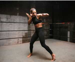 Movement by NM fitness app | Kickboxing champion and teacher, Farinaz Lari
