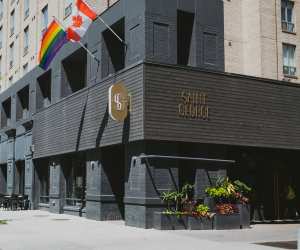 The exterior of the Kimpton Saint George hotel in Toronto