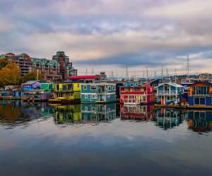 Fisherman's Wharf in Victoria, B.C.