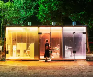 Japan's latest tourist attraction: Tokyo's transparent public toilets