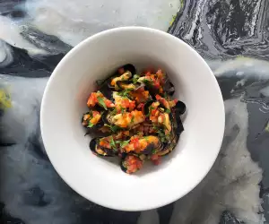 The Kent Coast, U.K. | Fresh mussels at Dory's in Margate