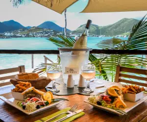 Saint Martin | Lunch at Karibuni restaurant on Pinel Island