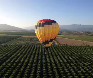 Hot air ballooning in Temecula, California