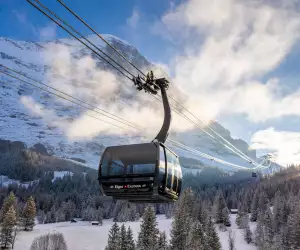 Switzerland Swiss Travel Pass | Eiger Express cable car in Switzerland